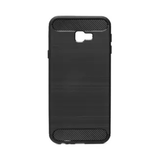 Telefontok SAMSUNG Galaxy J4+ ( J4 Plus ) - Forcell CARBON fekete szilikon tok
