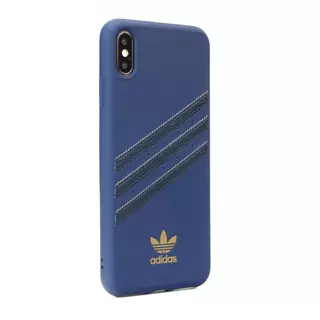 Telefontok iPhone XS MAX - ADIDAS Moulded kék csíkos hátlaptok