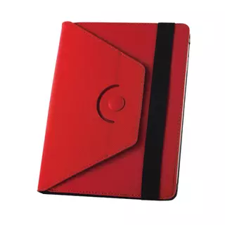 Tablettok Univerzális 9-10 colos fordítható piros tablet tok: Huawei, Lenovo, Samsung, iPad...