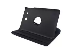 Tablettok Lenovo Tab3 7.0 collos - fekete fordítható műbőr tablet tok