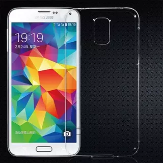 Telefontok Samsung Galaxy S5 - ultravékony átlátszó szilikon tok
