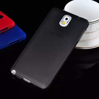 Telefontok Samsung Galaxy Note 3 - ultravékony műanyag tok fekete