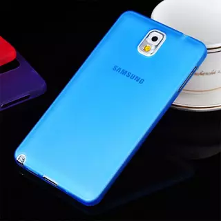 Telefontok Samsung Galaxy Note 3 - ultravékony műanyag tok kék