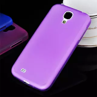 Telefontok Samsung Galaxy S4 - ultravékony műanyag tok lila