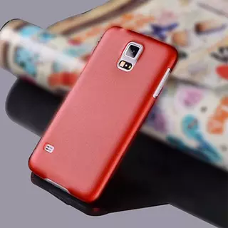 Telefontok Samsung Galaxy Note 4 - ultravékony műanyag tok piros