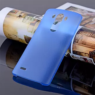 Telefontok LG G3 - ultravékony műanyag tok kék