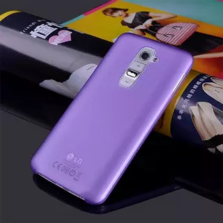 Telefontok LG G2 - ultravékony műanyag tok lila